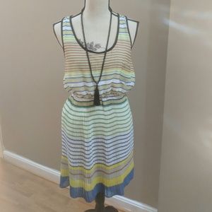Bright striped dress - XL
